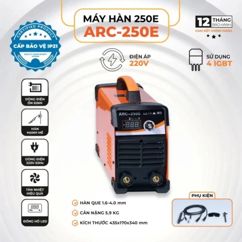 Máy Hàn Fugo ARC-250E - Hình ảnh 1 FUGO