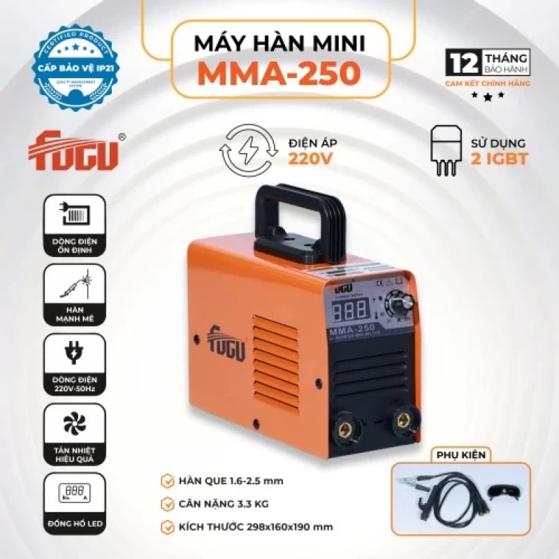 Máy hàn Fugo MMA-250 - Hình ảnh 1 FUGO