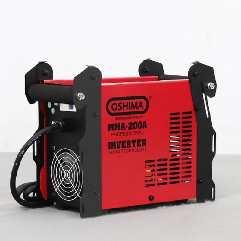 Máy hàn OSHIMA MMA-200A 7.1KVA Đỏ - Hình ảnh 9 OSHIMA