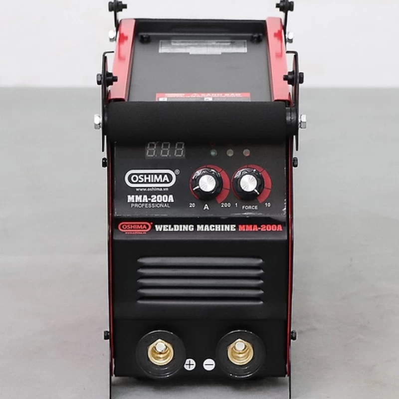 Máy hàn OSHIMA MMA-200A 7.1KVA Đỏ - Hình ảnh 7 OSHIMA