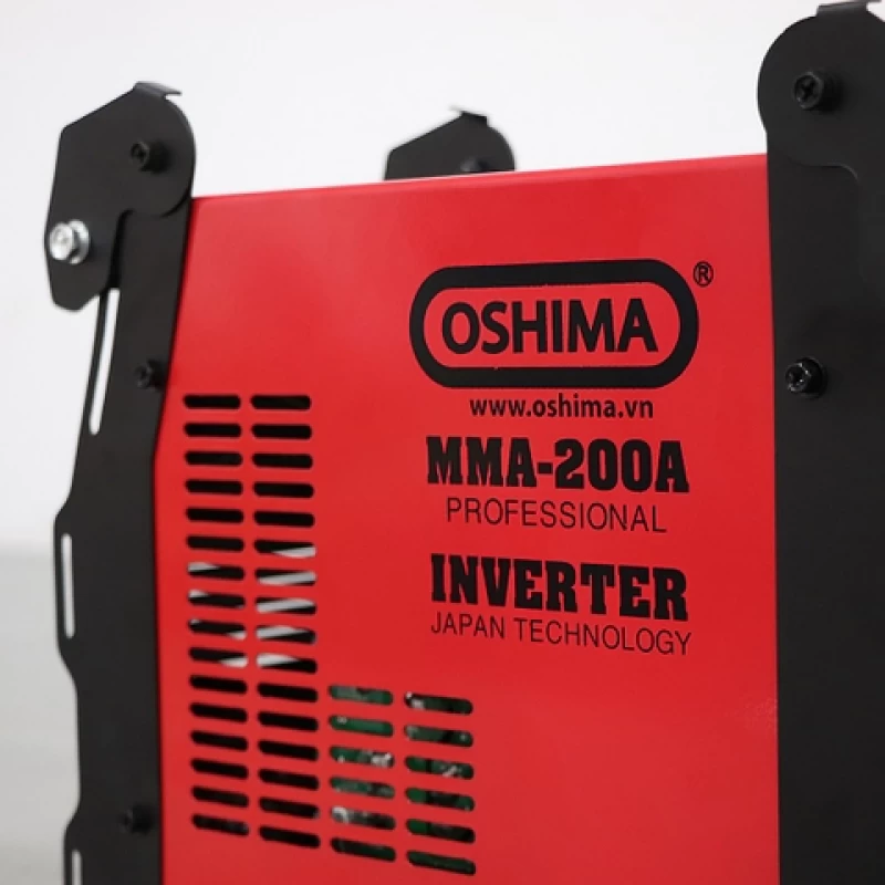 Máy hàn OSHIMA MMA-200A 7.1KVA Đỏ - Hình ảnh 4 OSHIMA