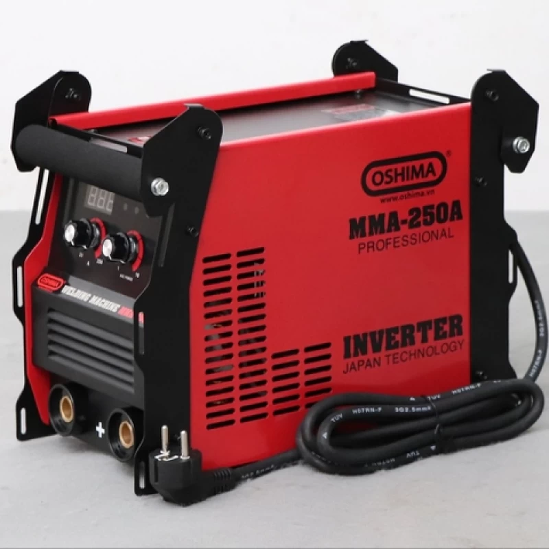Máy hàn OSHIMA MMA-250A 9.6KVA Đỏ - Hình ảnh 11 OSHIMA