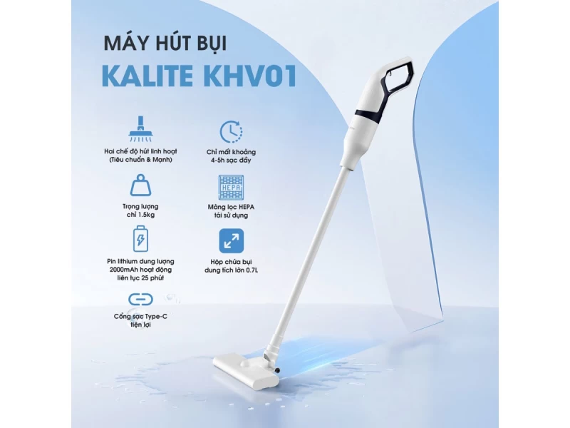 Máy hút bụi Kalite KHV01 - Hình ảnh 13 KALITE