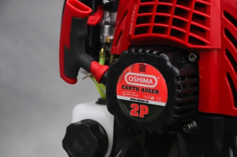 Máy khoan đất Oshima 2P 52cc Đỏ 2 thì (không mũi) - Hình ảnh 11 OSHIMA