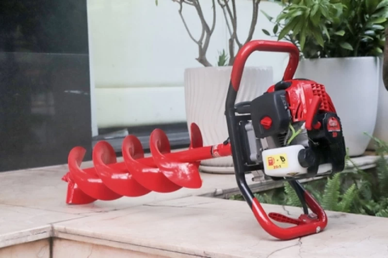 Máy khoan đất Oshima 2P 52cc Đỏ 2 thì (không mũi) - Hình ảnh 12 OSHIMA