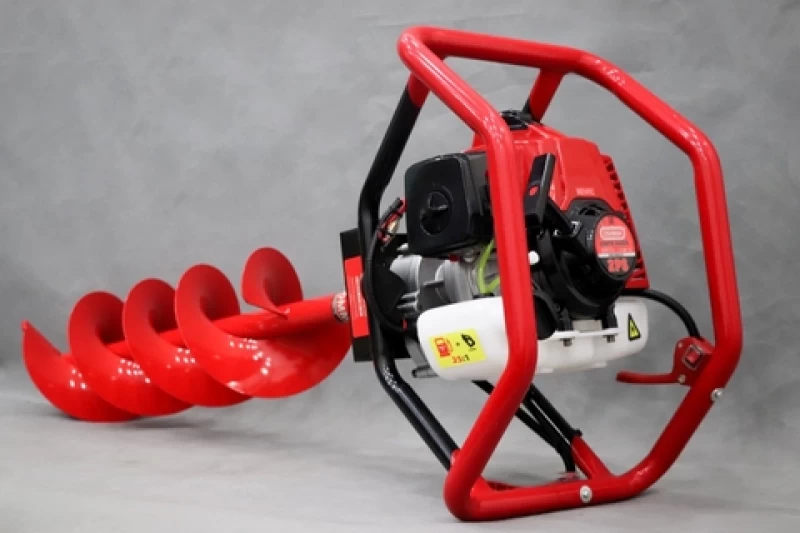 Máy khoan đất Oshima 2PS 68cc Đỏ 2 thì (không mũi) - Hình ảnh 3 OSHIMA