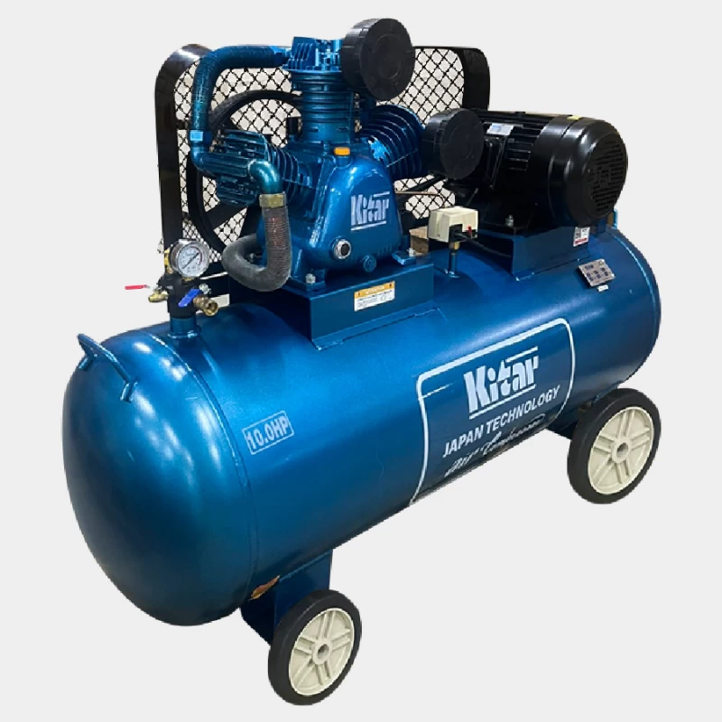 Máy Nén Khí Dây Đai 10HP 340L Kitar KT100-340 - Hình ảnh 2 KITAR