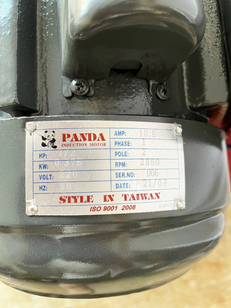 Máy Nén Khí Dây Đai 1/2HP 60L Panda 22-P - Hình ảnh 2 PANDA