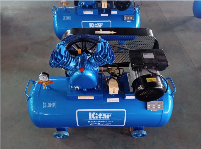 Máy Nén Khí Dây Đai 3HP 180L Kitar KT30-180 - Hình ảnh 1 KITAR