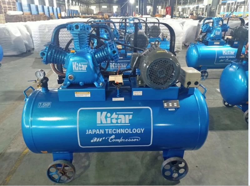 Máy Nén Khí Dây Đai 7.5HP 300L Kitar KT75-300 - Hình ảnh 1 KITAR