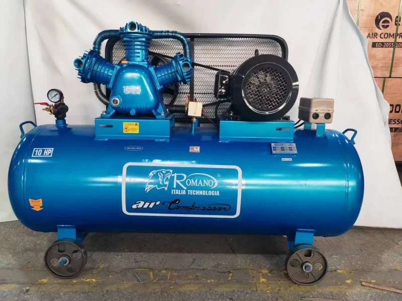 Máy Nén Khí Dây Đai 7.5HP 300L Romano ROMA75-300 - Hình ảnh 6 ROMANO