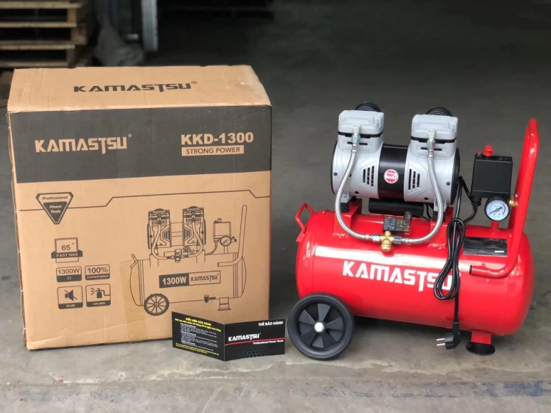Máy Nén Khí Không Dầu 1300W 30L Kamastsu KKD-1300 - Hình ảnh 7 KAMASTSU
