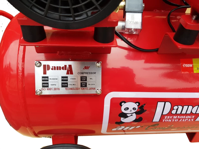 Máy Nén Khí Không Dầu 1700W 50L Panda PA 800/50 - Hình ảnh 2 PANDA