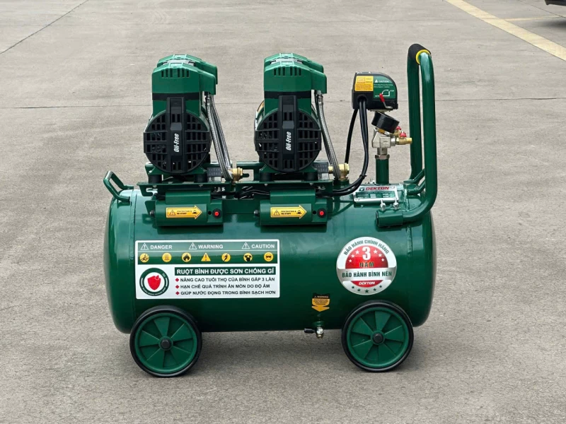 Máy nén khí không dầu Dekton DK-AC3950PRO (50 lít - 3.5 HP) - Hình ảnh 3 DEKTON