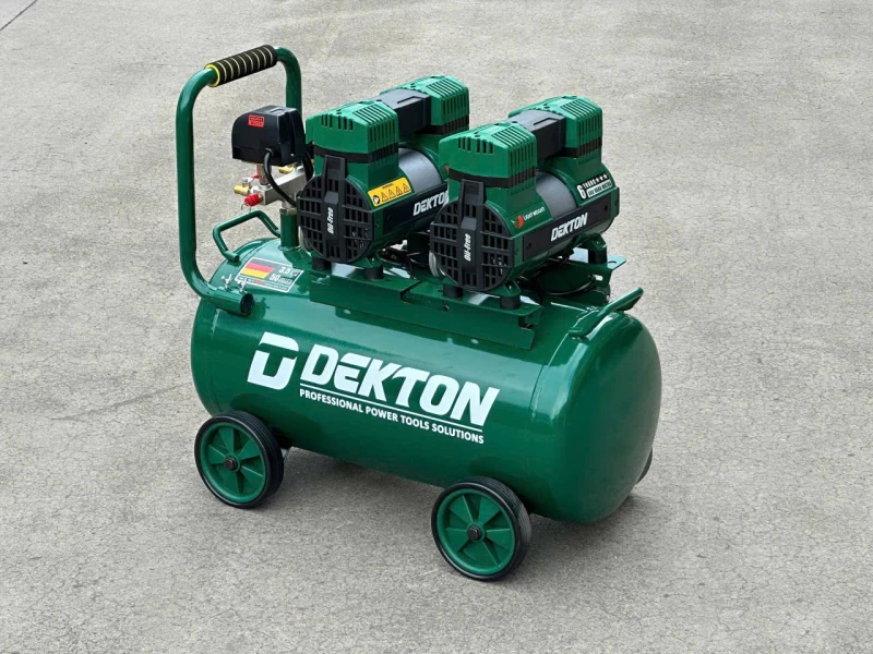 Máy nén khí không dầu Dekton DK-AC3950PRO (50 lít - 3.5 HP) - Hình ảnh 2 DEKTON