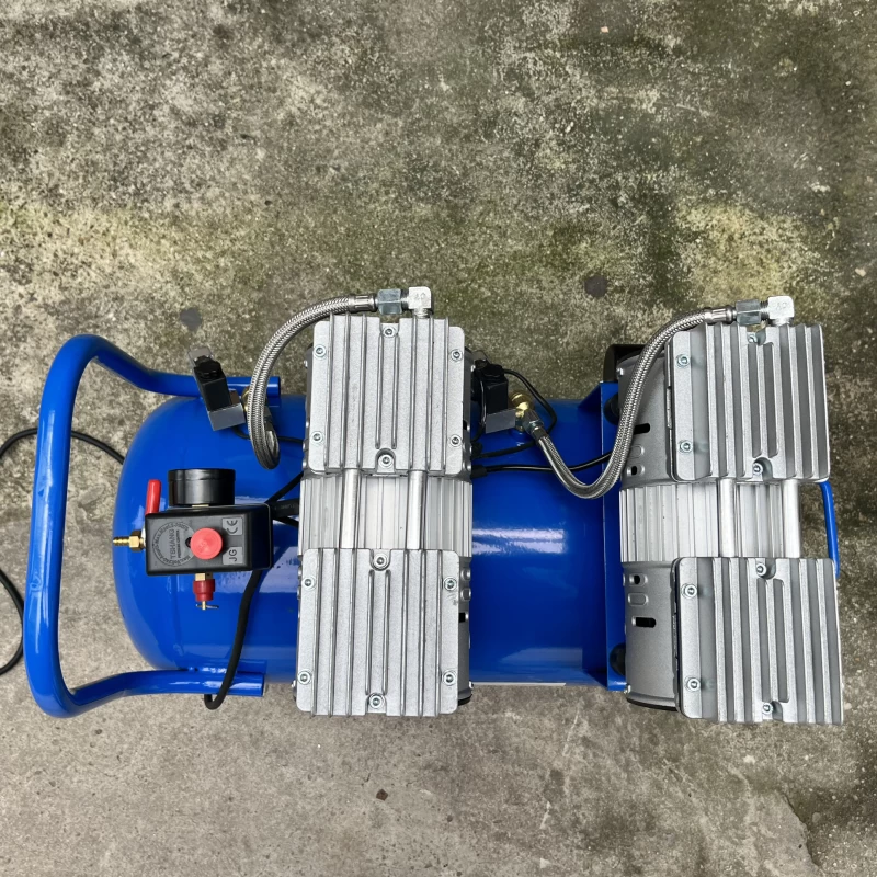 Máy Nén Khí Không Dầu Giảm Âm Wing 1.5HP 50L TW-OF550X2-50L - Hình ảnh 6 WING