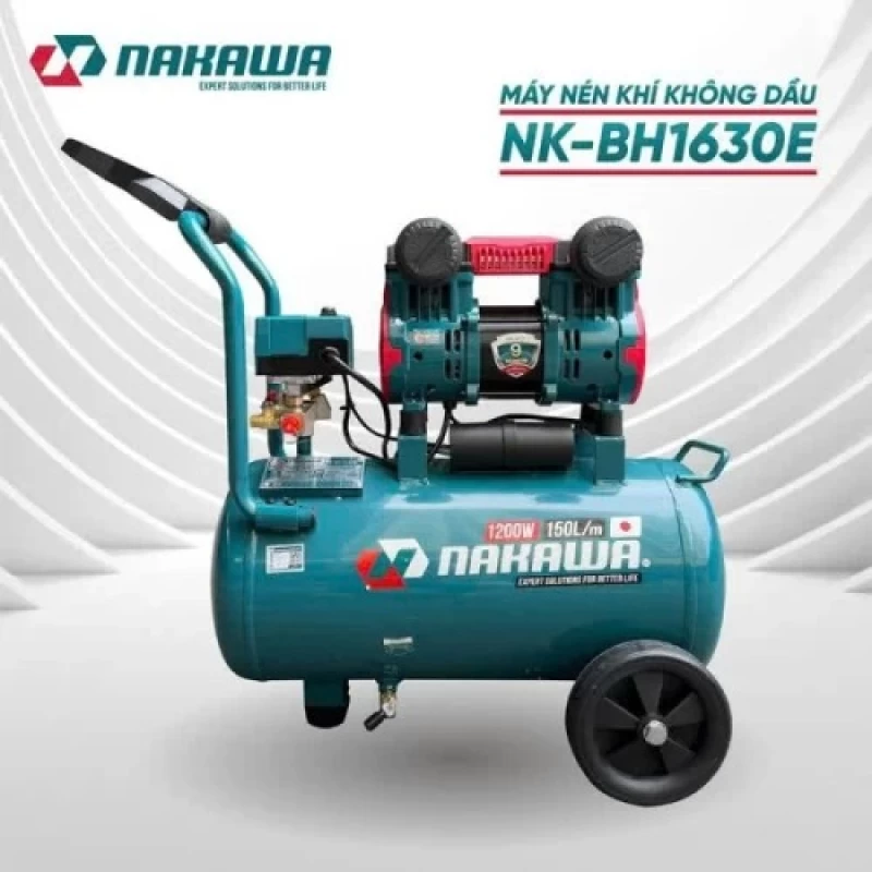 Máy nén khí không dầu, tốc nhanh, siêu êm NK-BH1630E - 30 lít - Hình ảnh 2 NAKAWA