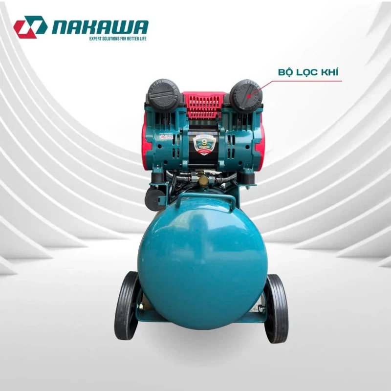 Máy nén khí không dầu, tốc nhanh, siêu êm NK-BH3245E - 45 lít - Hình ảnh 5 NAKAWA