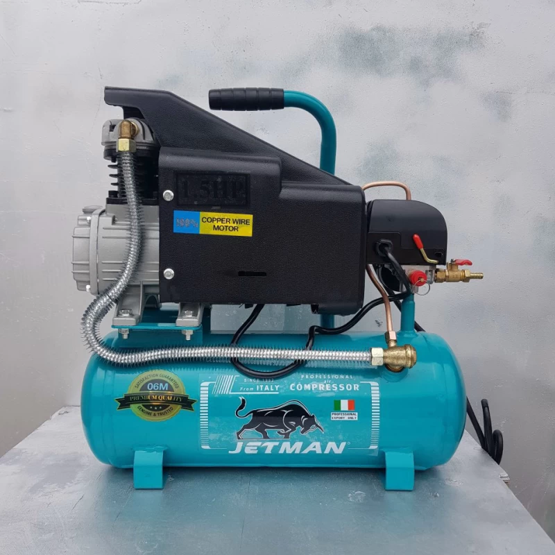 Máy Nén Khí Liền Trục 1 Tụ Jetman 12L 1.5Hp JM-4213 - Hình ảnh 1 JETMAN