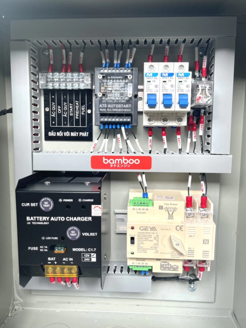 Máy Phát Điện Chạy Dầu 10-11Kw Bamboo BMB GS13KVA - Hình ảnh 5 BAMBOO