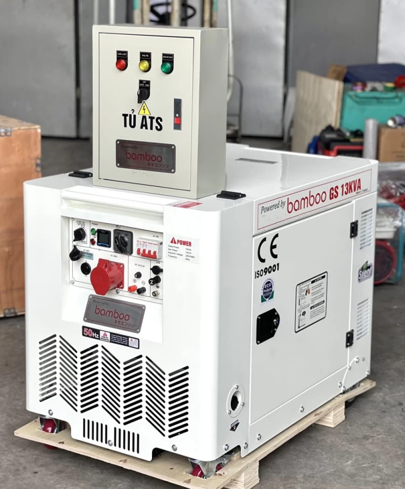 Máy Phát Điện Chạy Dầu 10-11Kw Bamboo BMB GS13KVA - Hình ảnh 2 BAMBOO