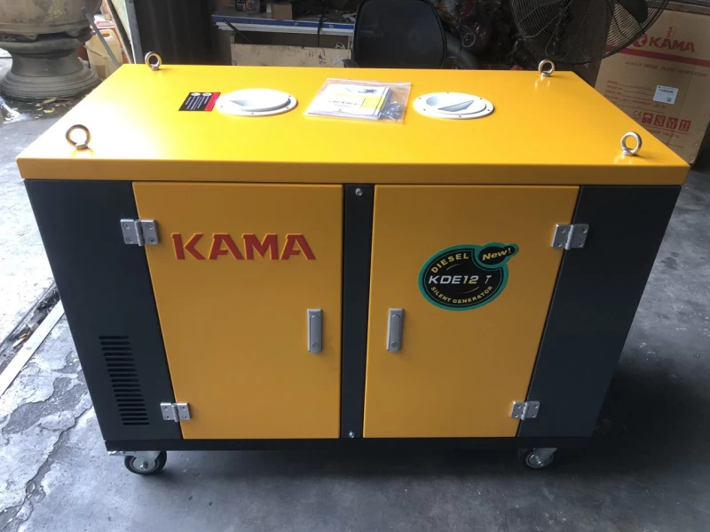 Máy Phát Điện Chạy Dầu 10Kw Kama KDE12T-1 - Hình ảnh 1 KAMA