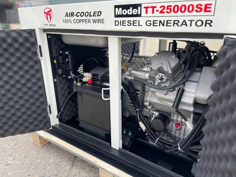 Máy Phát Điện Chạy Dầu 15Kw TTPRO TT-25000SE - Hình ảnh 6 TTPRO