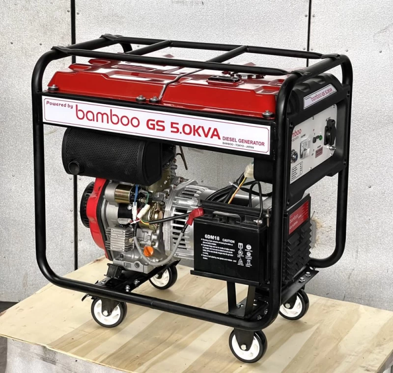 Máy Phát Điện Chạy Dầu 5Kva Bamboo BMB 5.0KVA - Hình ảnh 5 BAMBOO