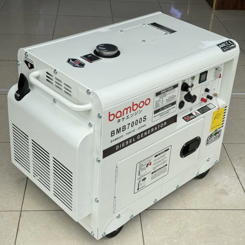Máy Phát Điện Chạy Dầu 5Kw Bamboo BMB7000S - Hình ảnh 3 BAMBOO