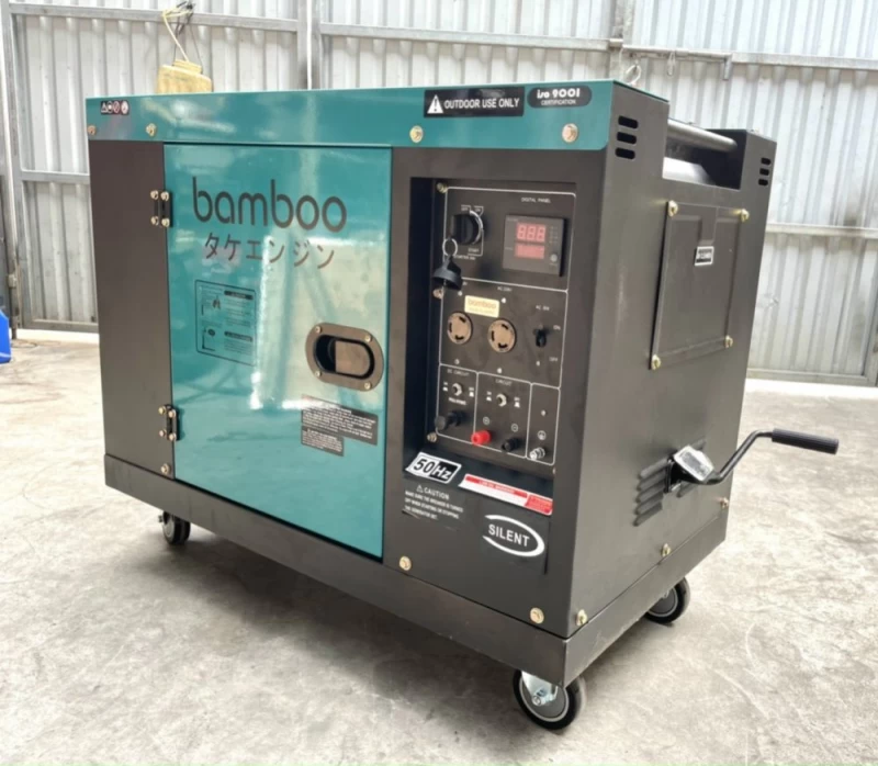 Máy Phát Điện Chạy Dầu 5Kw Bamboo BMB7800ET Đề Cót - Hình ảnh 2 BAMBOO