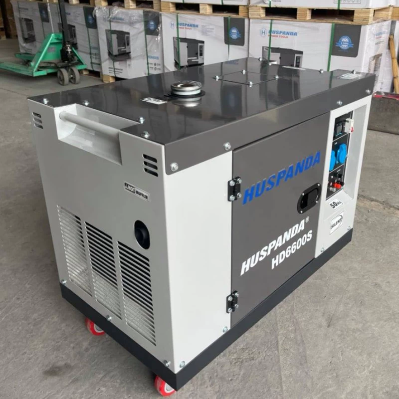 Máy Phát Điện Chạy Dầu 5Kw Huspanda HD6600S - Hình ảnh 2 HUSPANDA