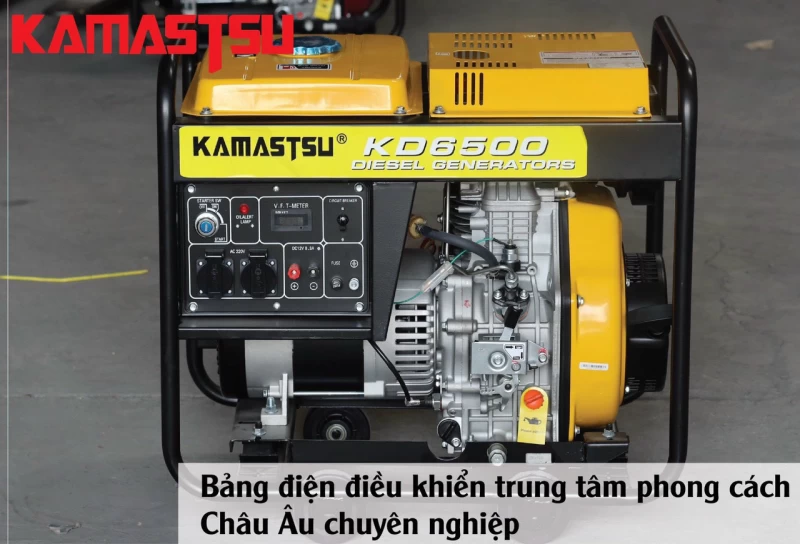 Máy Phát Điện Chạy Dầu 5Kw Kamastsu KD6500 - Hình ảnh 7 KAMASTSU