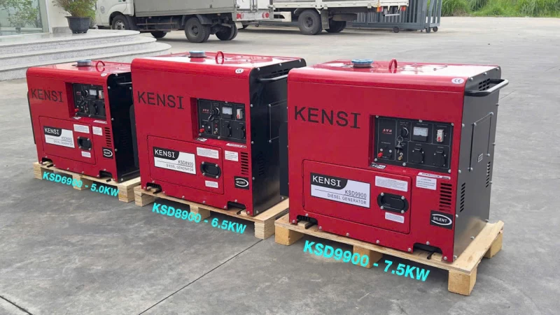 Máy Phát Điện Chạy Dầu 5Kw Kensi KSD6900 - Hình ảnh 2 KENSI