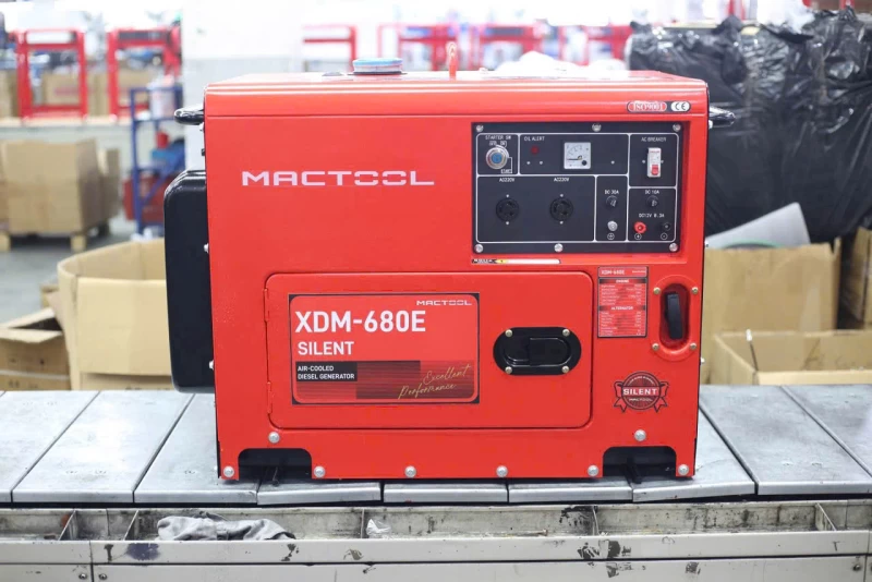 Máy Phát Điện Chạy Dầu 5Kw Mactool XDM-680E - Hình ảnh 1 MACTOOL