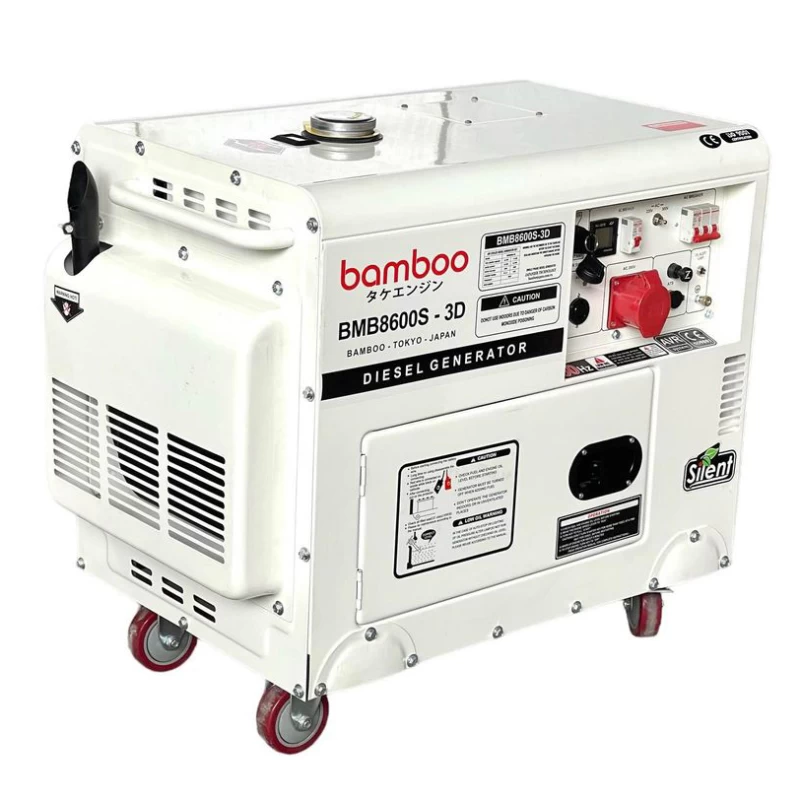 Máy Phát Điện Chạy Dầu 6-7Kw Bamboo BMB8600S-3D - Hình ảnh 7 BAMBOO