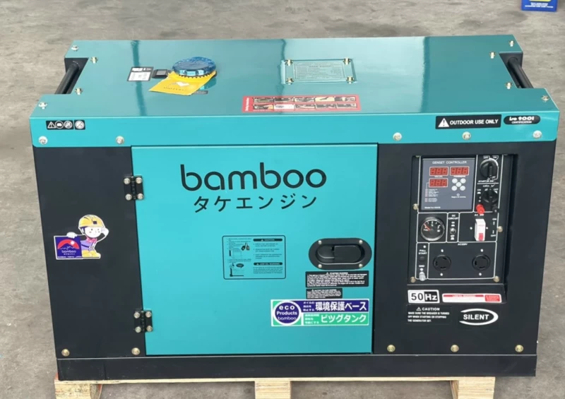 Máy Phát Điện Chạy Dầu 6.5Kw Bamboo BMB8800ET Đề Cót - Hình ảnh 1 BAMBOO