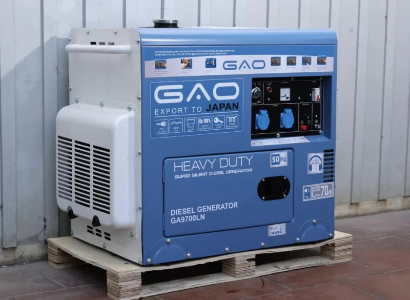 Máy Phát Điện Chạy Dầu 6Kw GAO GA9700LN - Hình ảnh 1 GAO