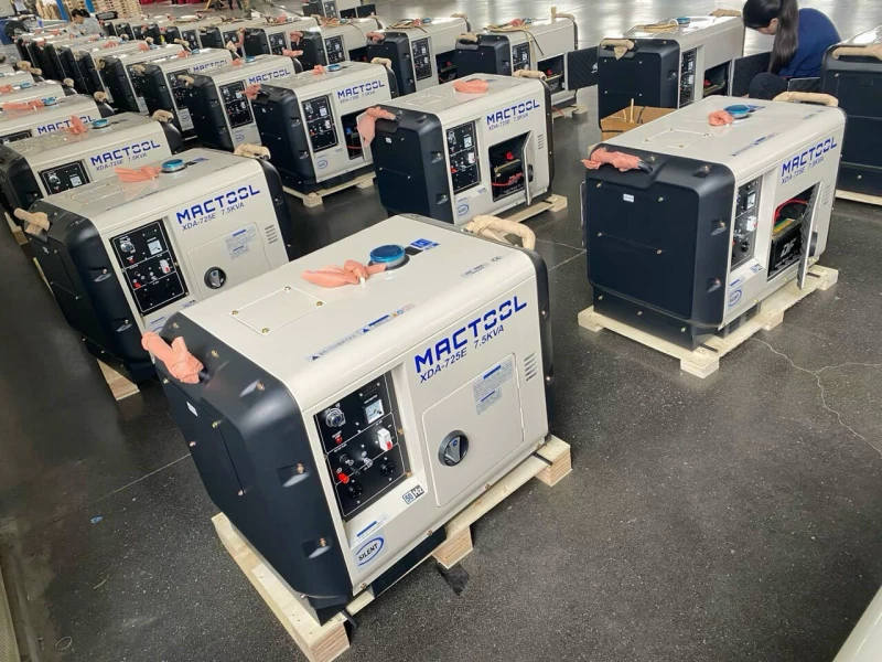 Máy Phát Điện Chạy Dầu 6Kw Mactool XDA-725E - Hình ảnh 2 MACTOOL