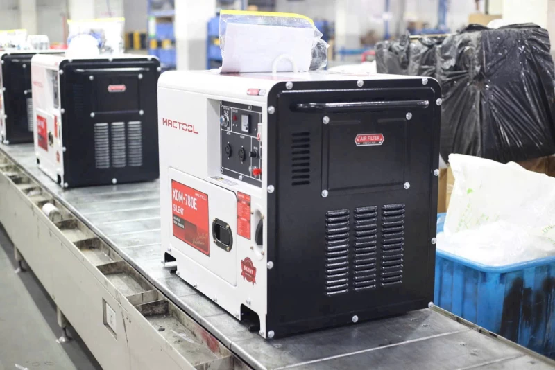 Máy Phát Điện Chạy Dầu 6Kw Mactool XDM-780E - Hình ảnh 1 MACTOOL