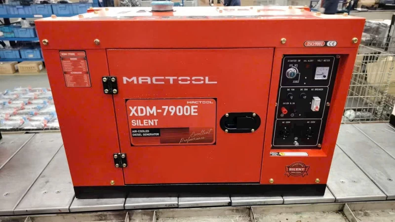 Máy Phát Điện Chạy Dầu 6Kw Mactool XDM-7900E - Hình ảnh 1 MACTOOL