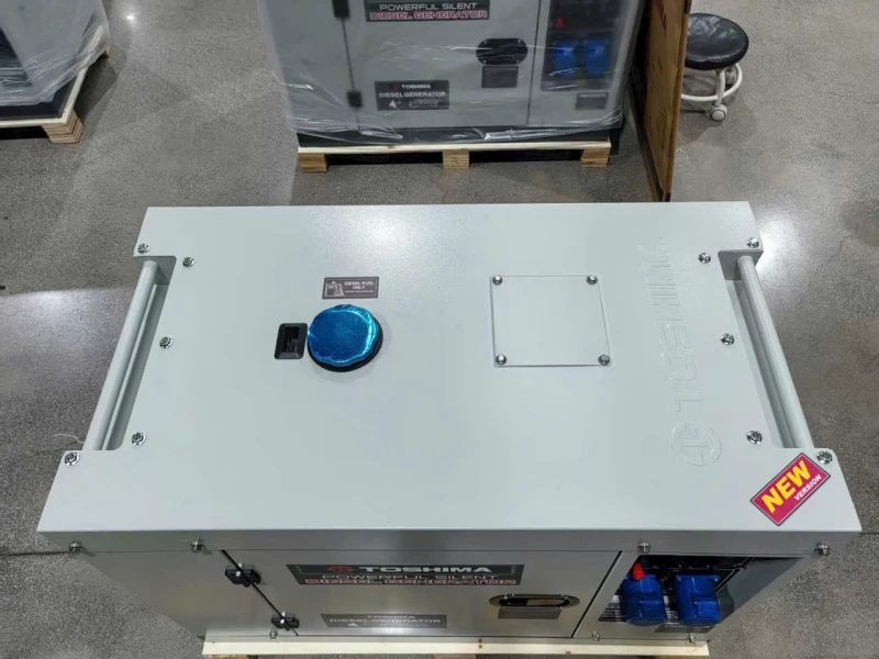 Máy Phát Điện Chạy Dầu 7Kw Toshima T9000ETK - Hình ảnh 5 TOSHIMA