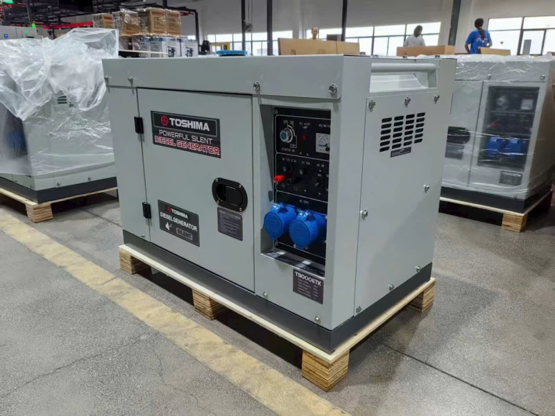 Máy Phát Điện Chạy Dầu 7Kw Toshima T9000ETK - Hình ảnh 3 TOSHIMA