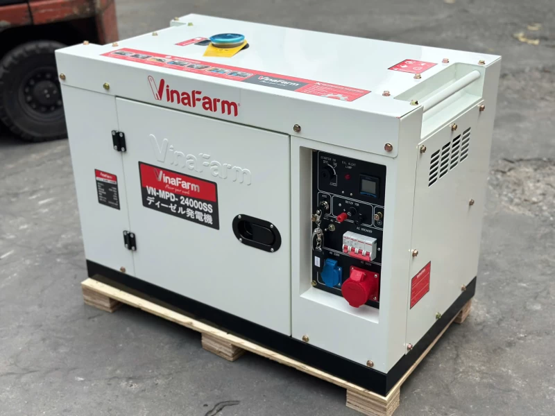 Máy Phát Điện Chạy Dầu 7KW Vinafarm 7Kw VN-MPD-24000SS - Hình ảnh 4 VINAFARM