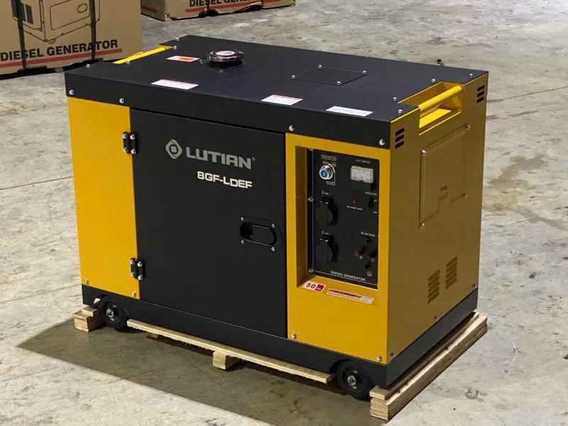 Máy Phát Điện Chạy Dầu 8Kw Lutian 8GF-LDEF - Hình ảnh 1 LUTIAN