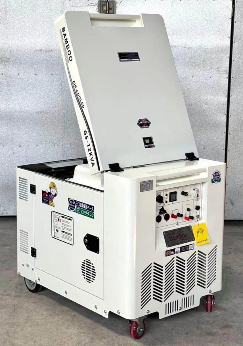 Máy Phát Điện Chạy Dầu 9-10Kw Bamboo BMB GS12KVA - Hình ảnh 4 BAMBOO