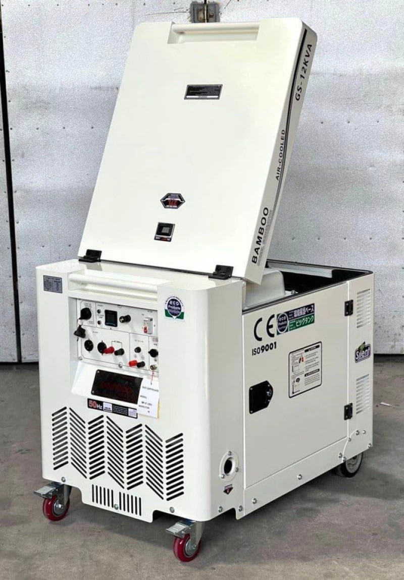 Máy Phát Điện Chạy Dầu 9-10Kw Bamboo BMB GS12KVA - Hình ảnh 1 BAMBOO