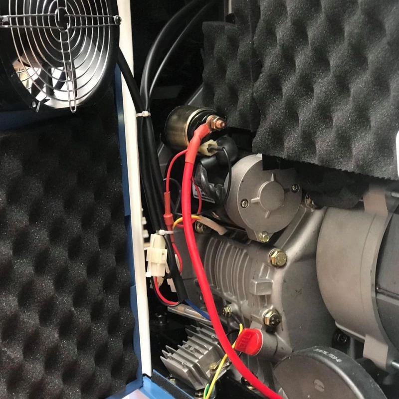 Máy Phát Điện Chạy Dầu 9Kw Huspanda HD11000S Siêu Chống Ồn - Hình ảnh 7 HUSPANDA