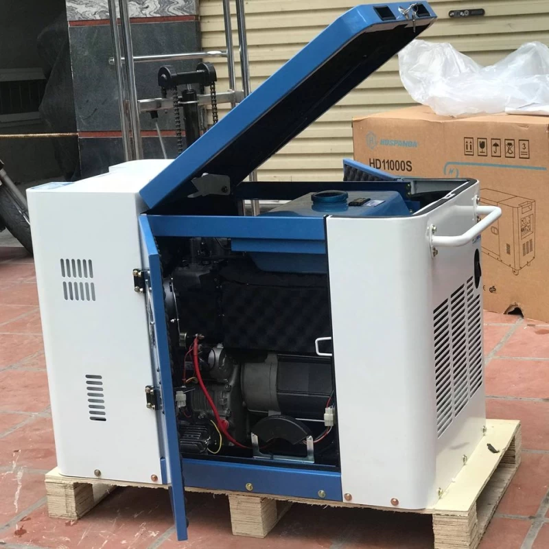 Máy Phát Điện Chạy Dầu 9Kw Huspanda HD11000S Siêu Chống Ồn - Hình ảnh 10 HUSPANDA
