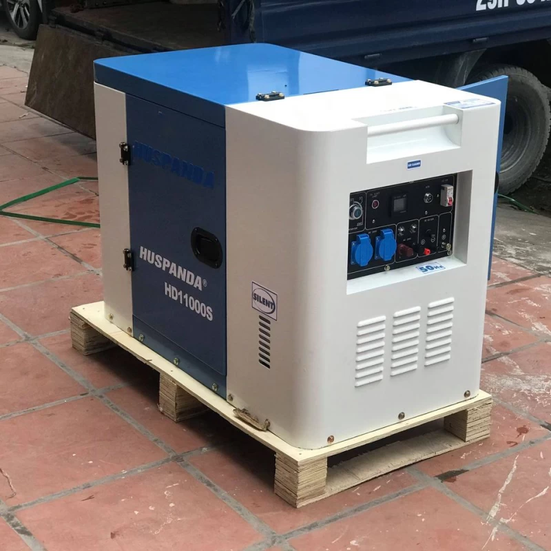 Máy Phát Điện Chạy Dầu 9Kw Huspanda HD11000S Siêu Chống Ồn - Hình ảnh 13 HUSPANDA