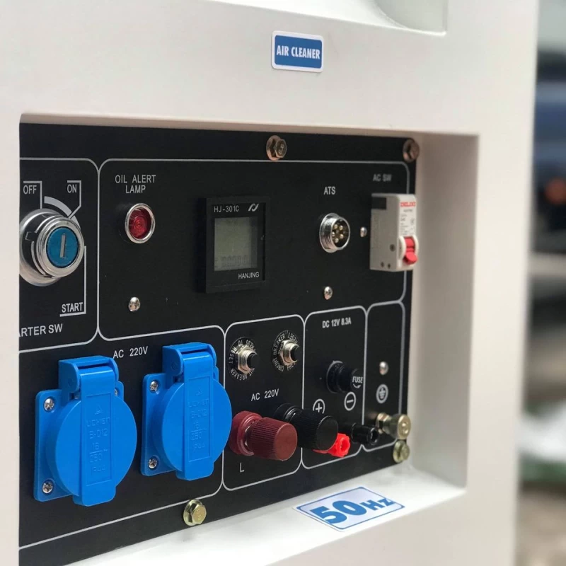 Máy Phát Điện Chạy Dầu 9Kw Huspanda HD11000S Siêu Chống Ồn - Hình ảnh 9 HUSPANDA